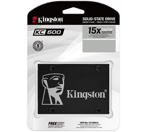 SSD Kingston KC600 512GB SKC600/512G