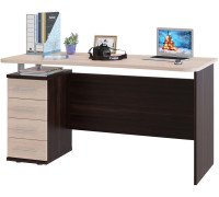 Стол Сокол КСТ-105 венге/беленый дуб