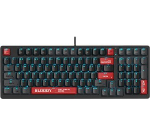 Клавиатура A4Tech Bloody AT98 черный/красный