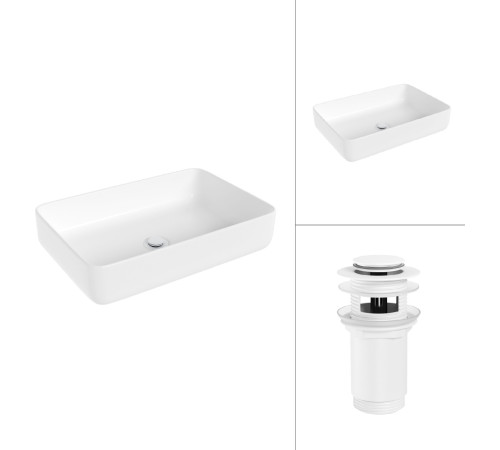 Умывальник Lauter 21487-50 + клапан 21190W