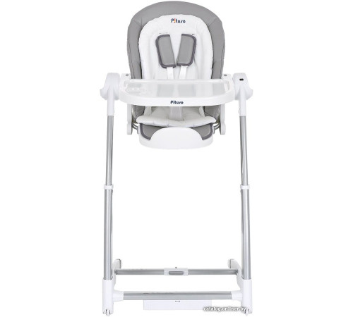 Высокий стульчик Pituso Triola темно-серый