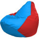 Кресло-мешок Flagman Груша Макси Г2.1-279 красный/голубой