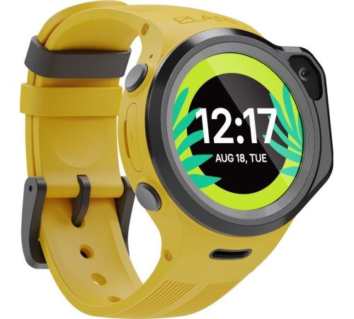 Детские умные часы Elari KidPhone 4GR M желтый