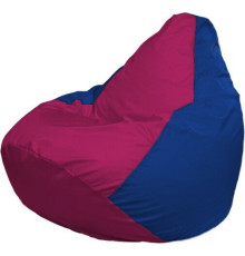 Кресло-мешок Flagman Груша Макси Г2.1-375 синий/фуксия