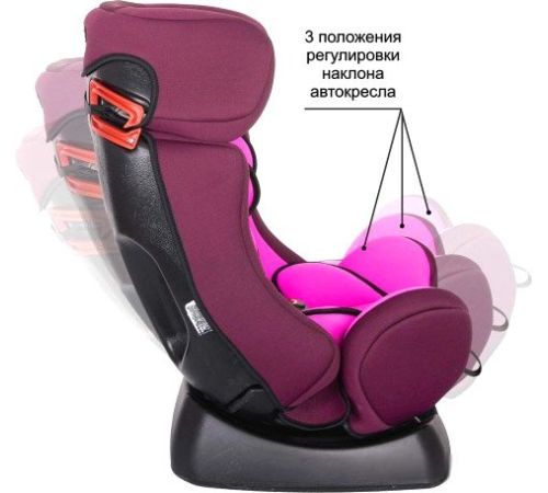 Детское автокресло Siger Диона фиолетовый