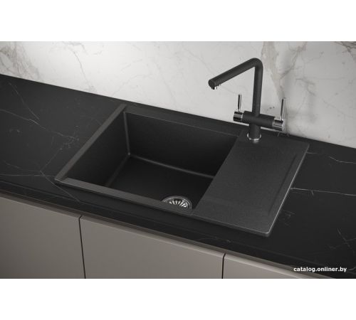 Кухонная мойка Granula ES-7003 черный