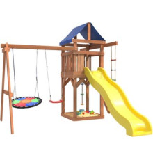 Игровой комплекс National Tree Company Качели лодочка и гнездо Свиби IgroWoods ДП-8