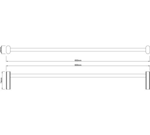 Держатель для полотенца Lauter 21SH42011 Chrome