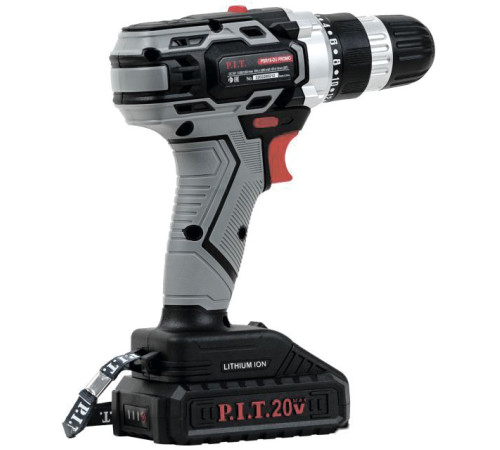 Дрель-шуруповерт P.I.T. PSR18-D3 Promo с 1-им АКБ, набор оснастки