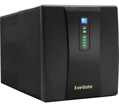 Источник бесперебойного питания ExeGate SpecialPro UNB-1500.LED.AVR.4SH EP285499RUS