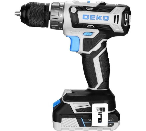 Дрель-шуруповерт Deko Loner 20V 085-1006 с 1-им АКБ