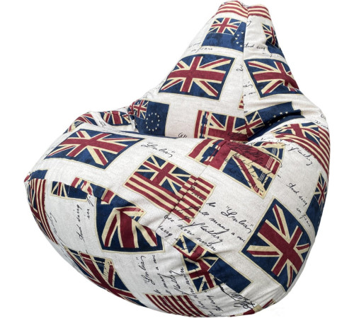 Кресло-мешок Flagman Груша Макси Г2.4-04 Британский флаг А10