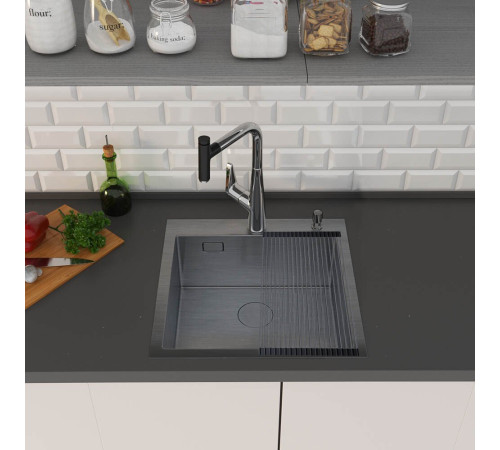 Кухонная мойка Roxen Simple 560220-45B