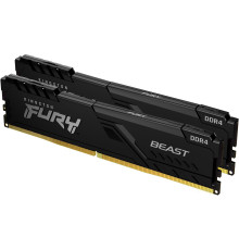 Оперативная память Kingston FURY Beast 2x8GB DDR4 PC4-28800 KF436C17BBK2/16