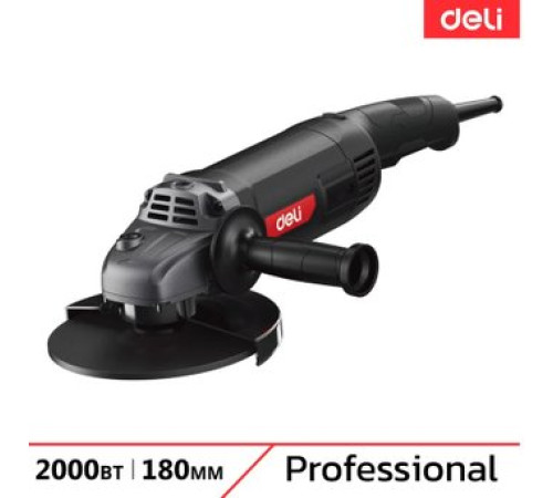 Угловая шлифмашина Deli DE-JM180-1E