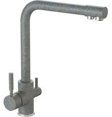 Смеситель MARRBAXX Карельский камень КМ006/Q8 серый/темно-серый