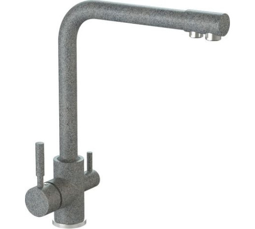 Смеситель MARRBAXX Карельский камень КМ006/Q8 серый/темно-серый