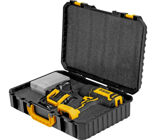 Гайковерт Denzel CIWH-BL-20-1000 с 1-им АКБ, кейс