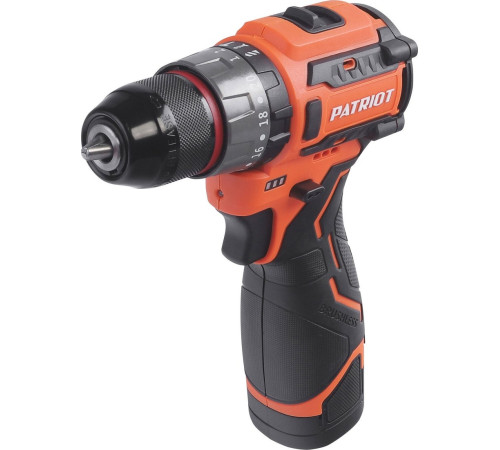 Ударная дрель-шуруповерт Patriot BR 467h 180201468 с 2-мя АКБ, кейс