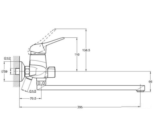 Смеситель Econoce EC0363