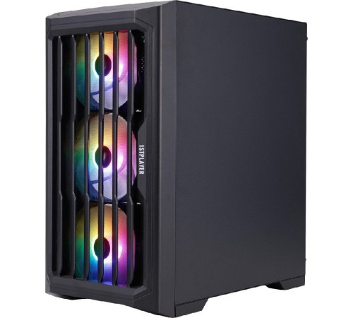 Корпус 1stPlayer Bullet Hunter H2 FRGB черный