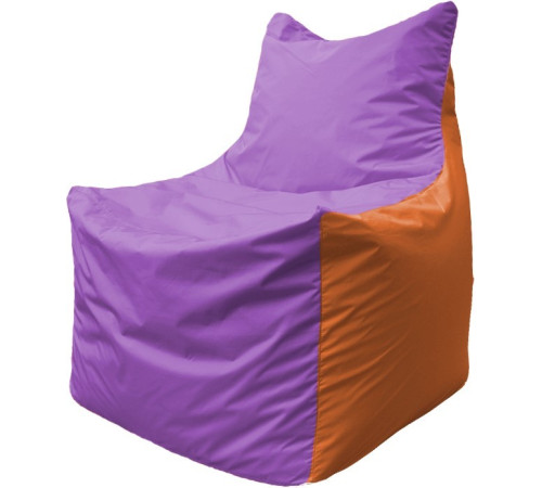 Кресло-мешок Flagman Фокс Ф2.1-110 сиреневый/оранжевый