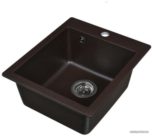 Кухонная мойка Wisent 420-27W с сифоном GER013