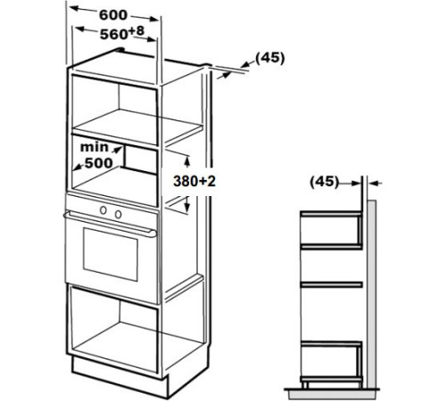 Микроволновая печь Korting KMI720X