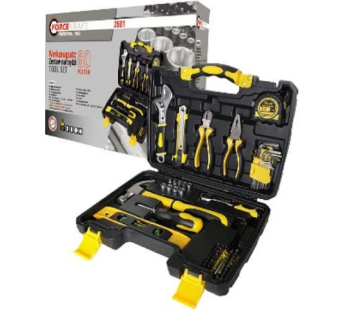Универсальный набор инструментов ForceKraft FK-2601 60 предметов