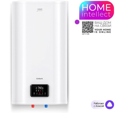 Накопительный электрический водонагреватель Timberk Home Intellect T-WSS30-N72-V-WF