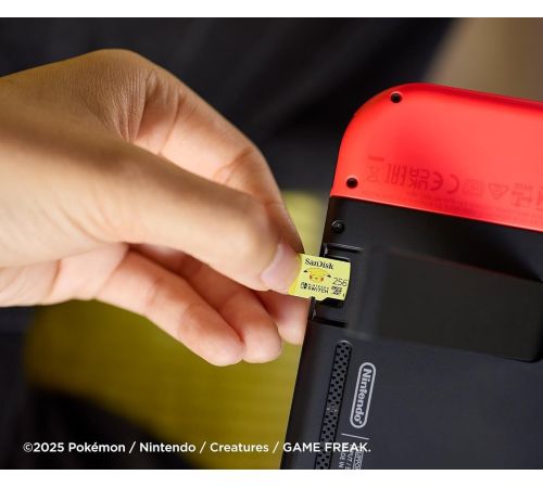 Карта памяти SanDisk Pokemon microSD 256GB SDSQXAO-256G-GN6ZK