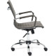 Кресло TetChair Urban-Low флок, серый