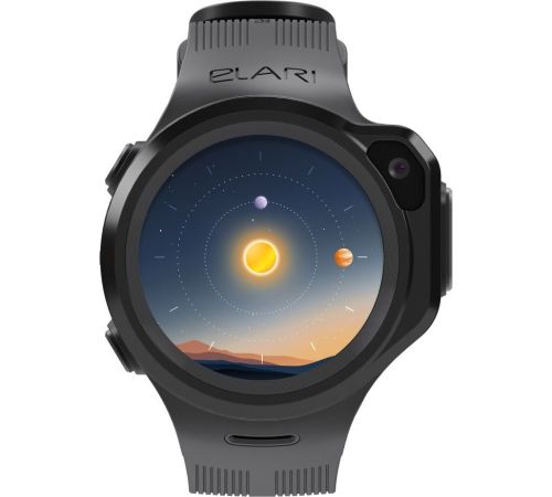 Детские умные часы Elari KidPhone 4GR M черный