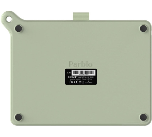 Графический планшет Parblo Ninos M зеленый