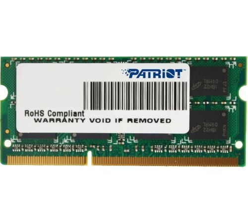 Оперативная память Patriot Signature Line 4GB DDR3 SO-DIMM PC3-12800 [PSD34G16002S]
