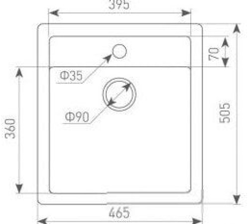 Кухонная мойка Zigmund & Shtain Platz 465 индийская ваниль