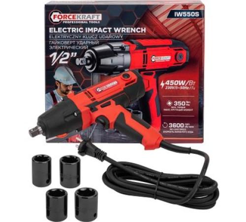 Гайковерт ForceKraft FK-IW550S