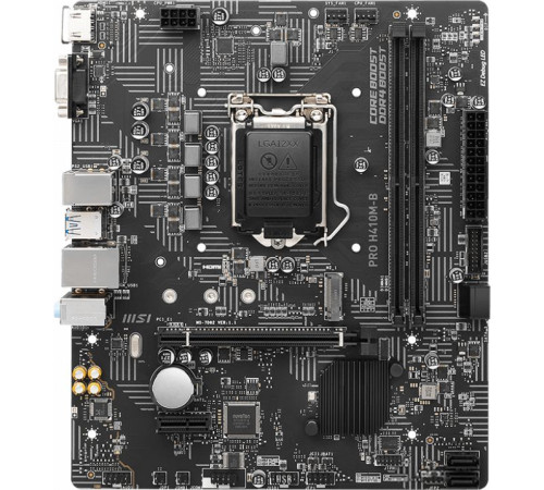Материнская плата MSI PRO H410M-B