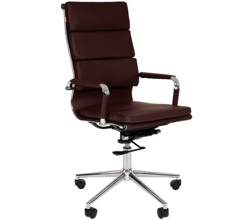 Офисное кресло CHAIRMAN 750 экокожа, коричневый