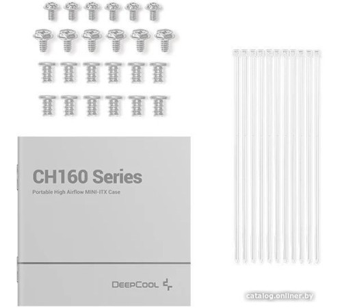 Корпус DeepCool CH160 WH R-CH160-WHNGI0-G-1