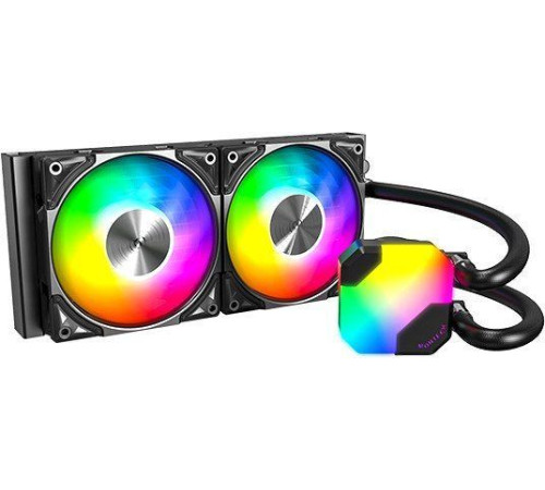 Система жидкостного охлаждения для процессора Montech HyperFlow ARGB 240 черный