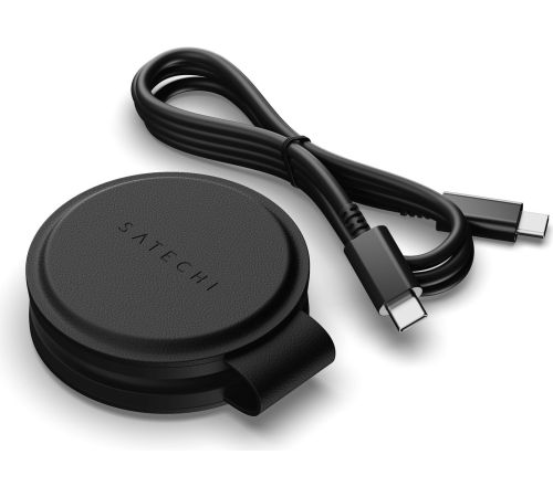 Беспроводное зарядное Satechi OntheGo 2-in-1 Charger ST-QTG21K черный