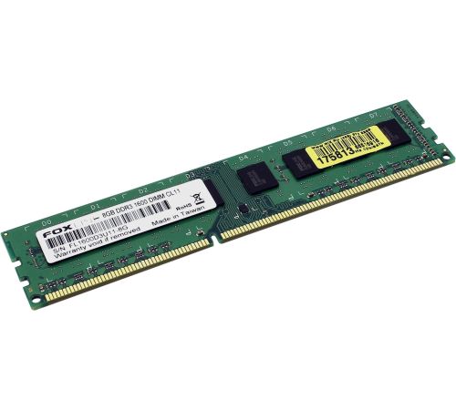 Оперативная память Foxline 8GB DDR3 PC3-12800 FL1600D3U11L-8G