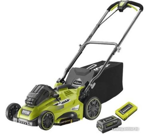 Газонокосилка Ryobi Power-Assist RLM36X41H50PG с 1-им АКБ 5 Ач