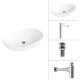 Умывальник Lauter 21502 + Moon 21СK81691C + сифон 21635CH + дон.клапан 21190CH хром