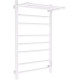 Полотенцесушитель Маргроид Ferrum Вид 10 СНШ с полкой 80/50 Белый матовый, скрытого монтажа, таймер справа