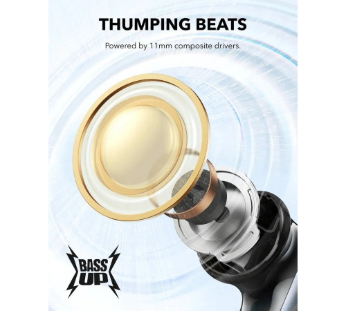 Наушники Anker Soundcore P40i бежевый