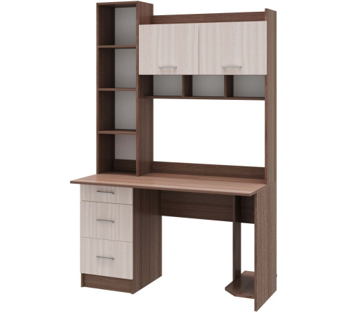 Стол Памир ПКС-5 ясень шимо темный/ясень шимо светлый