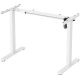 Стол с регулировкой высоты ErgoSmart Electric Desk Slim 1380х800х18 мм дуб натуральный/белый