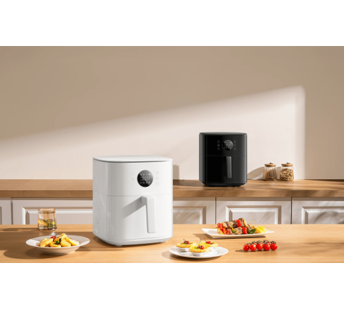 Аэрогриль аэрофритюрница Xiaomi Air Fryer 6.5L MAF-W6501 белый, евровилка